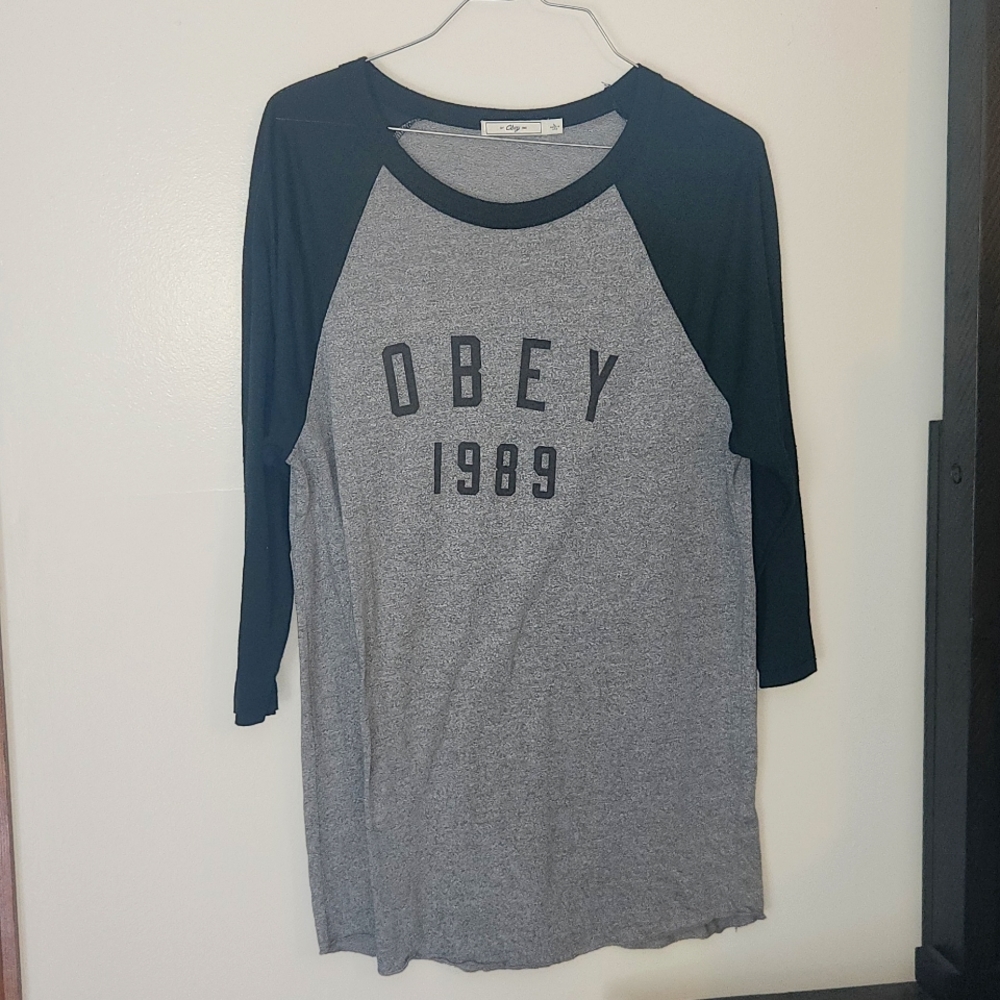 Obey Baseball Tee